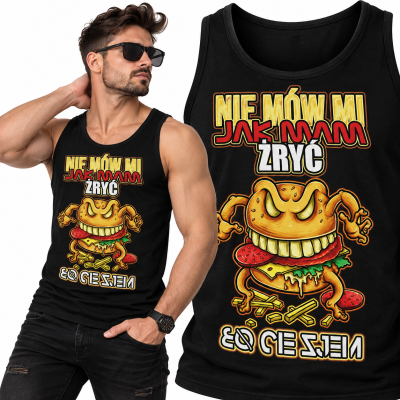 TANK TOP  ŚMIESZNY